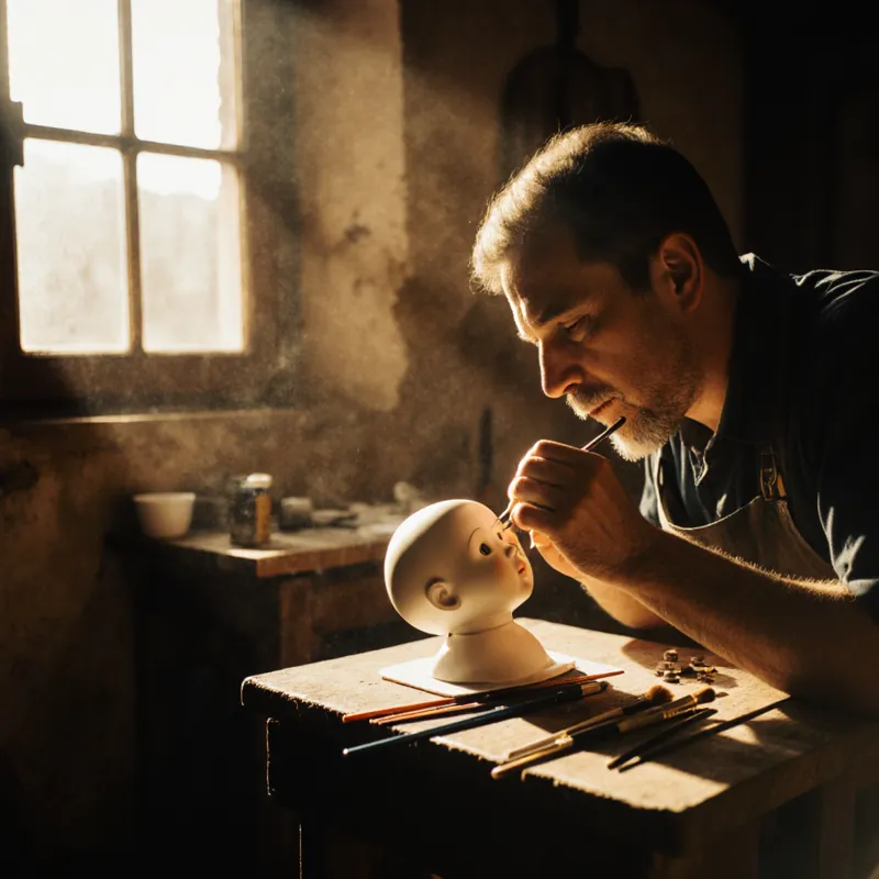 Berenguer artisan crafting dolls in Spain since 1994